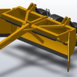 Land leveling machine