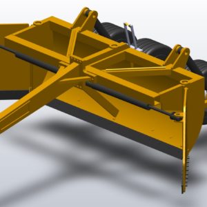 Land leveling machine